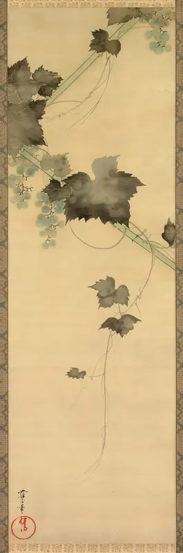 Grapevines Wall Art by Sakai Oho - High-Resolution Digital Print