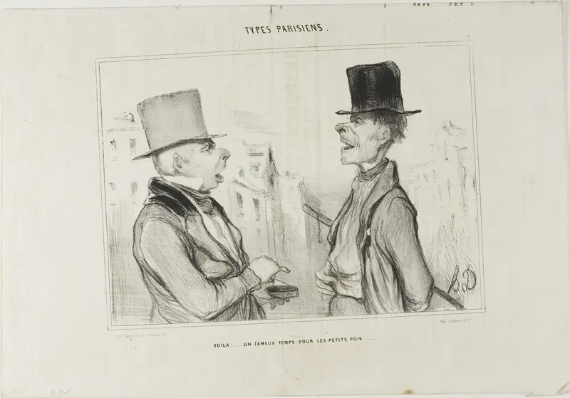 Great Times for Small Fry..., plate 7 from Types Parisiens