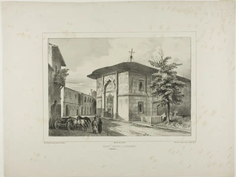Greek Church, Bucharest, Wallachia, July 15, 1837