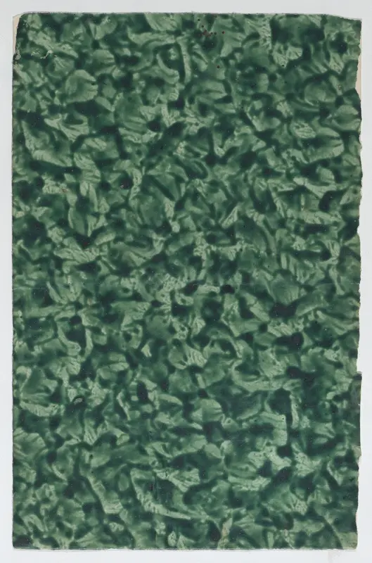 Green paste paper Wall Art by Anonymous - High-Resolution Digital Print