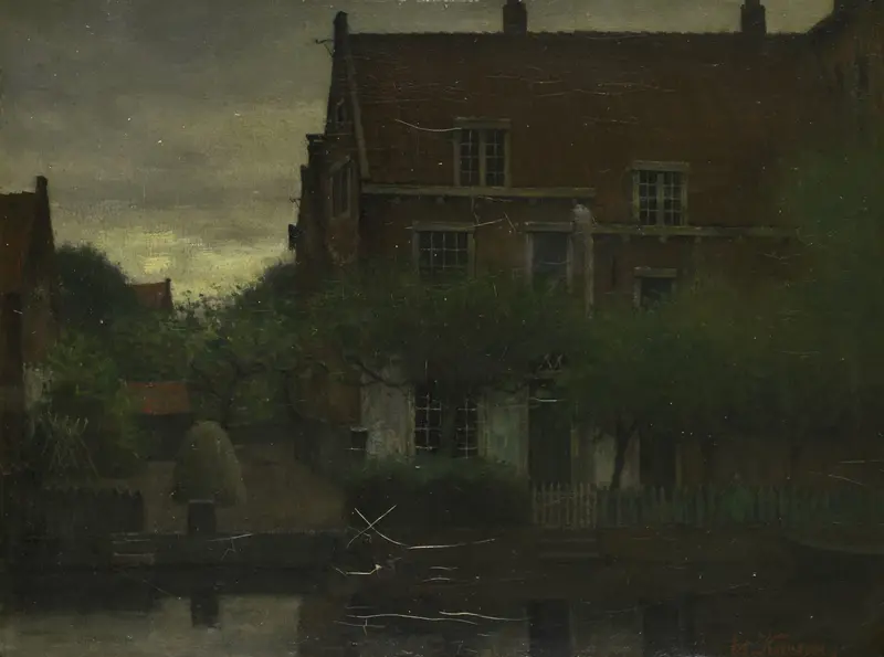 Grijze dag Wall Art by Eduard Karsen - High-Resolution Digital Print