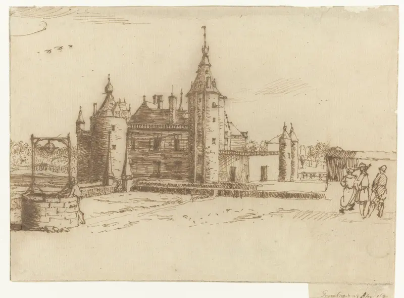 Grimbergen Wall Art by Constantijn Huygens (II) - High-Resolution Digital Print