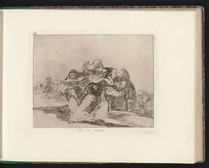 Groep geestelijken Wall Art by Francisco de Goya - High-Resolution Digital Print