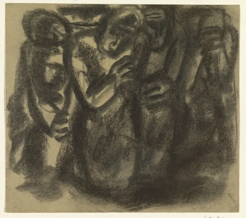 Groep mensen Wall Art by Leo Gestel - High-Resolution Digital Print