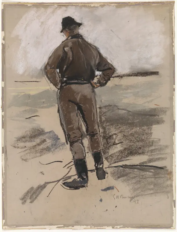 Grondwerker Wall Art by George Hendrik Breitner - High-Resolution Digital Print