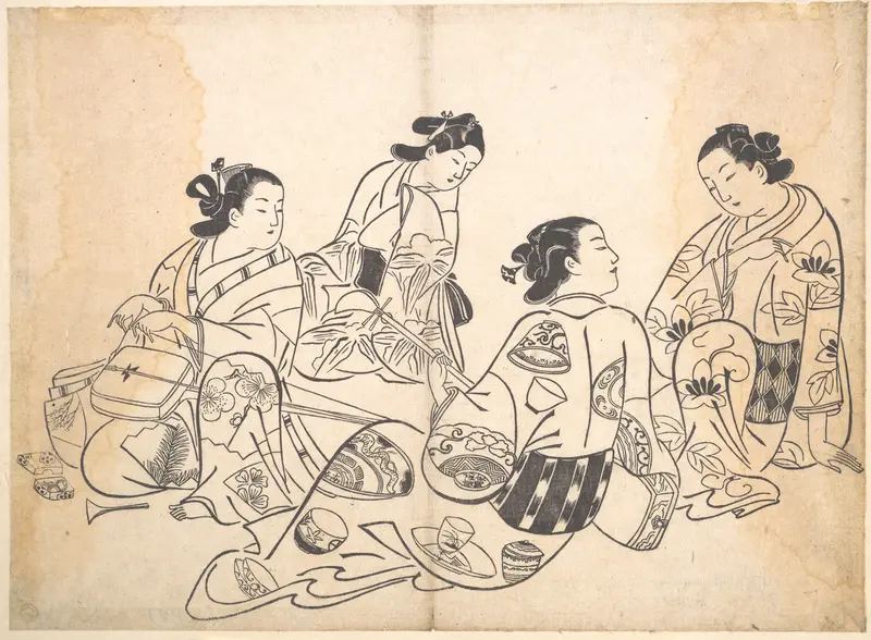 Group of Four Women