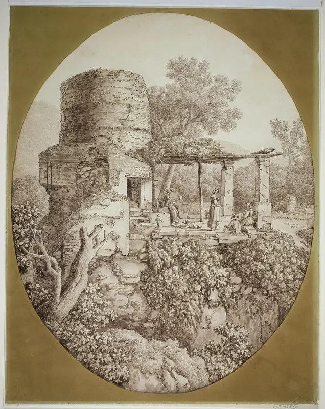 Group of People on a Terrace