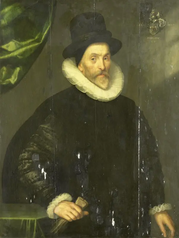 Gualtero del Prado (b 1535-before 1618) Wall Art by Gortzius Geldorp - High-Resolution Digital Print