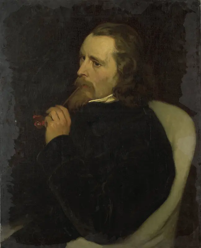Guillaume Anne van der Brugghen (1812-91), Painter Wall Art by Unknown - High-Resolution Digital Print