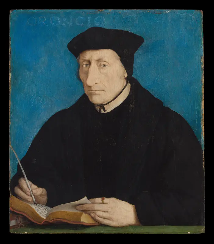 Guillaume Budé (1467–1540) Wall Art by Jean Clouet - High-Resolution Digital Print