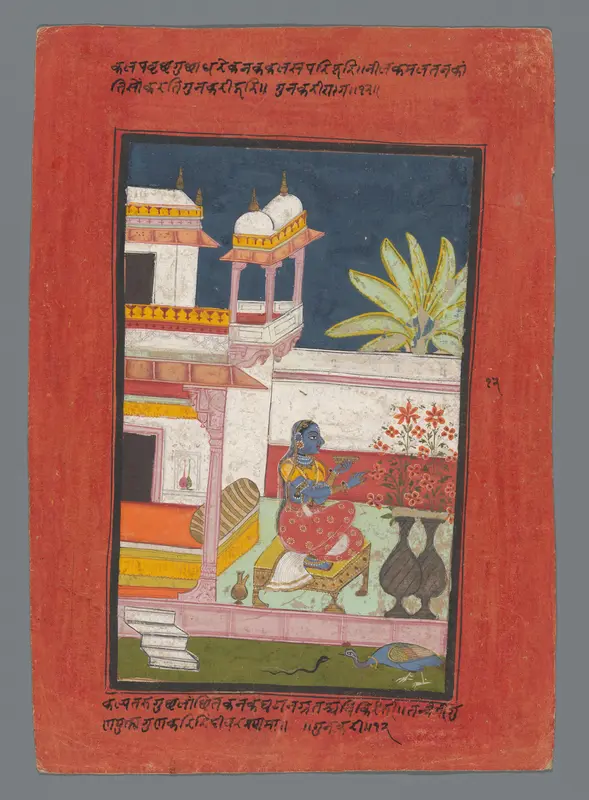 Gunakari (Gunakali) Ragini Wall Art by anonymous - High-Resolution Digital Print