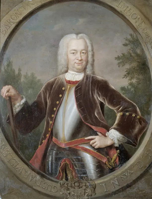 Gustaaf Willem baron van Imhoff (1705-50). Gouverneur-generaal (1743-50) Wall Art by Jan Maurits Quinkhard - High-Resolution Digital Print