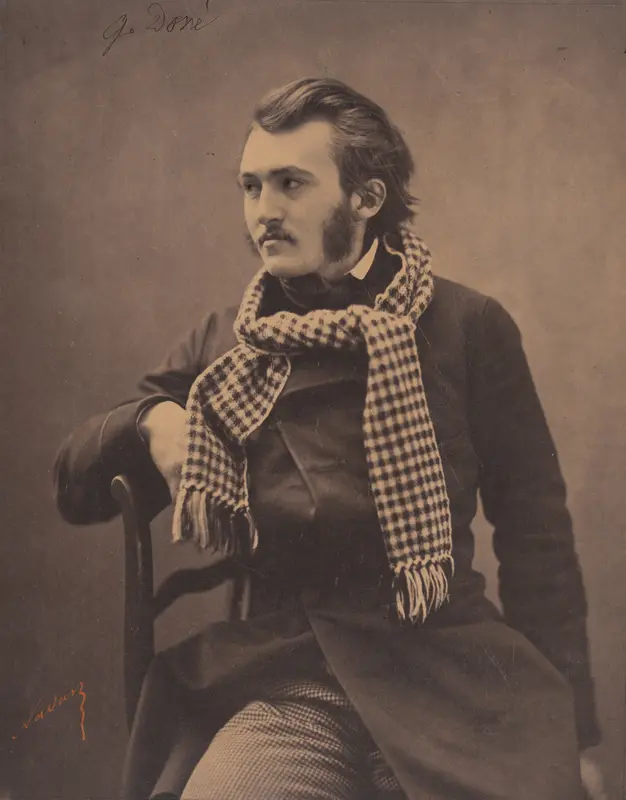 Gustave Doré Wall Art by Nadar (Gaspard Félix Tournachon) - High-Resolution Digital Print