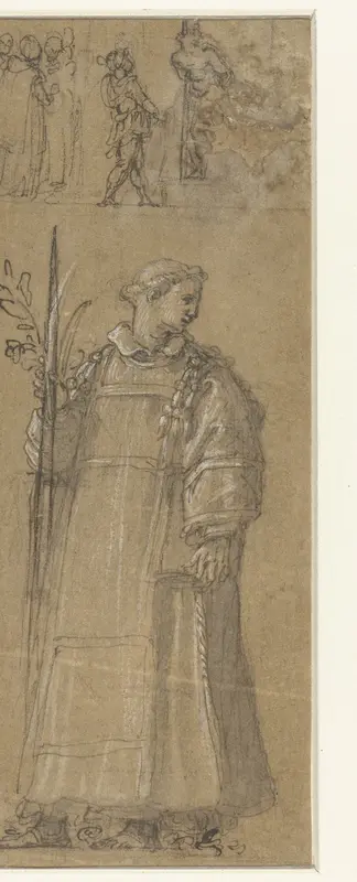 H. Daniele van Padua, staand Wall Art by anonymous - High-Resolution Digital Print