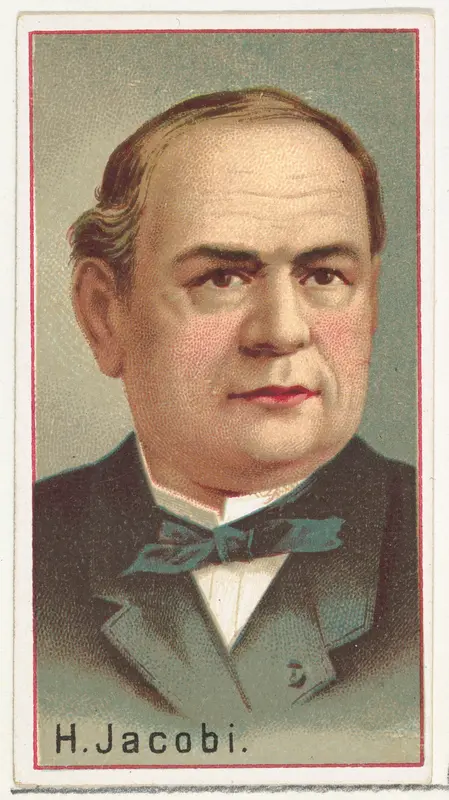 H. Jacobi, printer's sample for the World's Inventors souvenir album (A25) for Allen & Ginter Cigarettes by Allen & Ginter - High-Resolution Digital Print