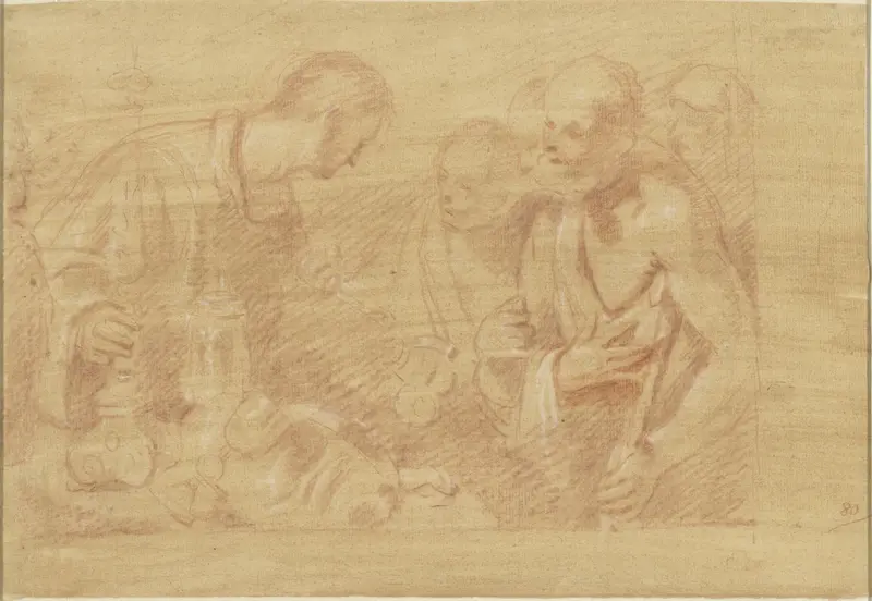 H. Laurentius en de armen Wall Art by Unknown - High-Resolution Digital Print