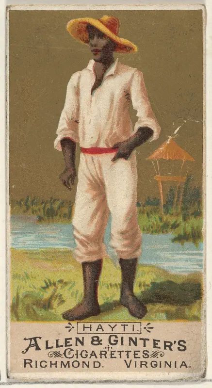 Haiti, from the Natives in Costume series (N16) for Allen & Ginter Cigarettes Brands Wall Art by Allen & Ginter - High-Resolution Digital Print