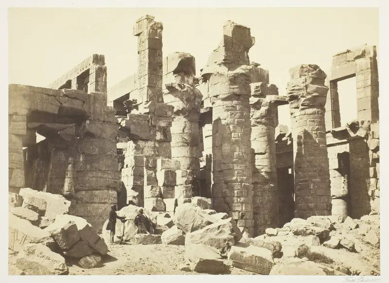 Hall of Columns Wall Art by Francis Frith - High-Resolution Digital Print