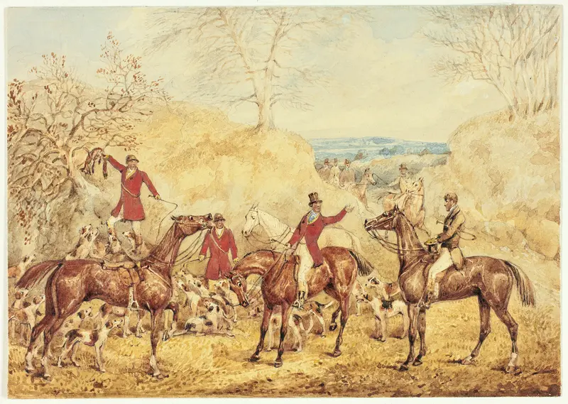 Hallali Wall Art by Henry Alken - High-Resolution Digital Print