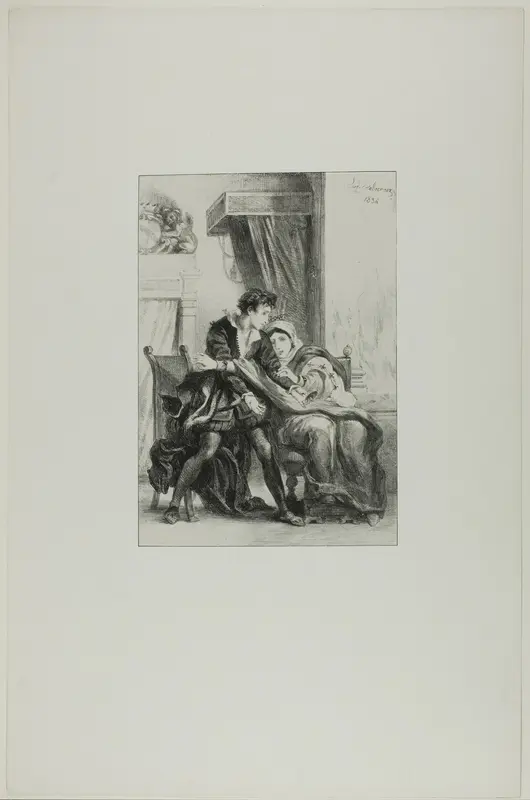 Hamlet and the Queen