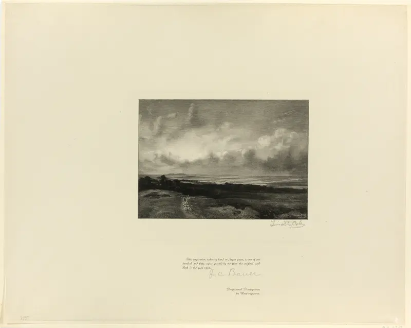 Hampstead Heath, from Old English Masters