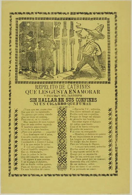Hand-me-downs of the Dandies Wall Art by José Guadalupe Posada - High-Resolution Digital Print
