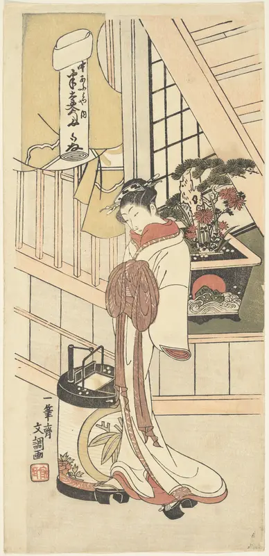 Handayu, An Actor in a Female Role