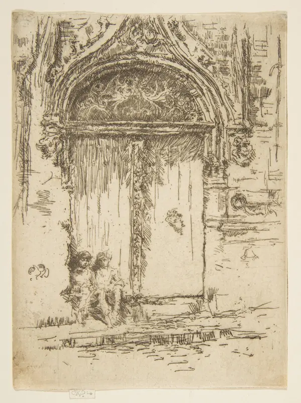 Hangman's House, Tours Wall Art by James McNeill Whistler - High-Resolution Digital Print