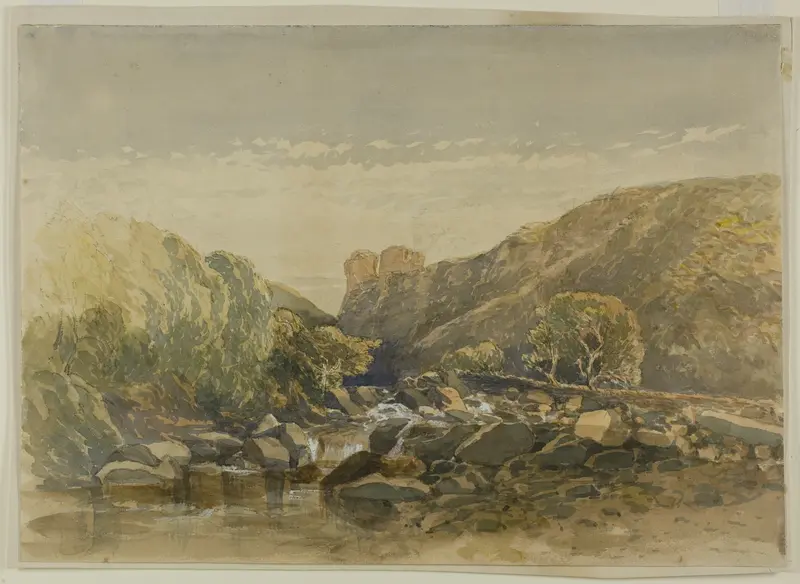 Hanley Castle Wall Art by William Leighton Leitch - High-Resolution Digital Print