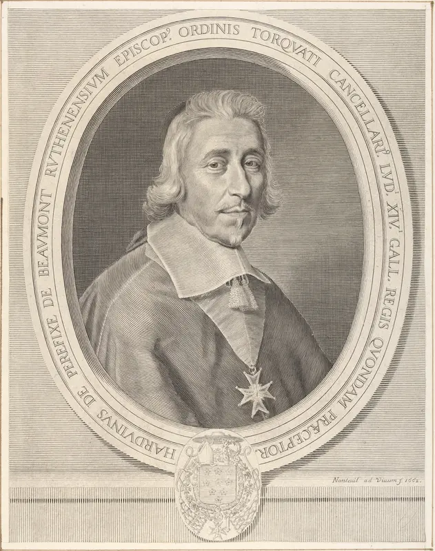 Hardouin de Péréfixe Wall Art by Robert Nanteuil - High-Resolution Digital Print