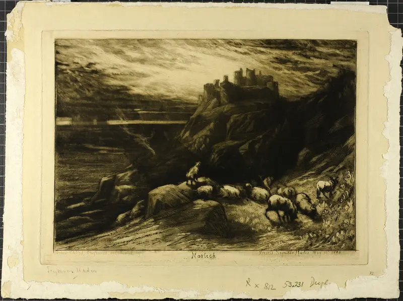 Harlech, No. II Wall Art by Francis Seymour Haden - High-Resolution Digital Print