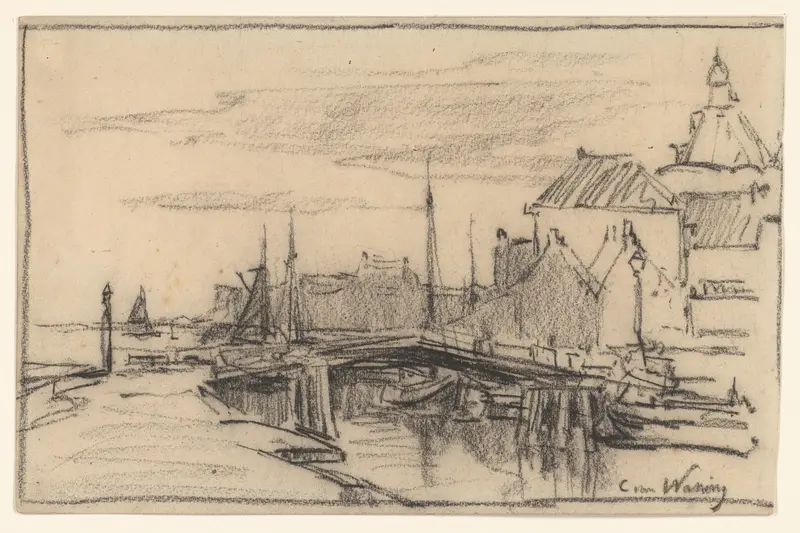 Haven van Enkhuizen Wall Art by Kees van Waning - High-Resolution Digital Print