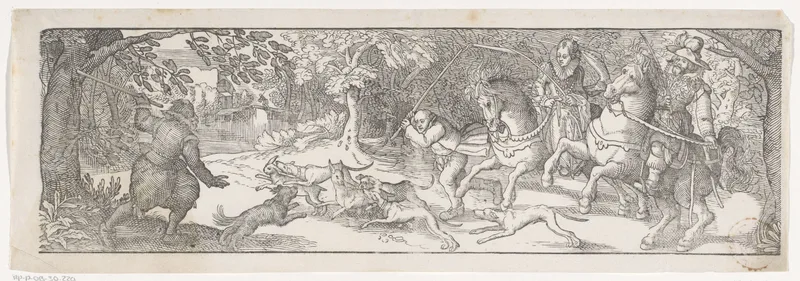 Hazenjacht Wall Art by Philips Serwouters - High-Resolution Digital Print