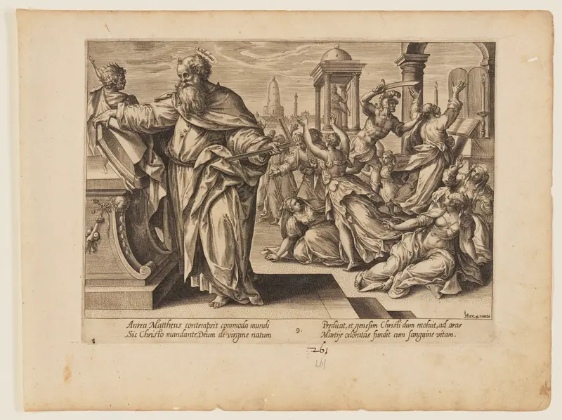 he Martyrdom of St Matthew, from The Martyrdom of Christ and the Apostles