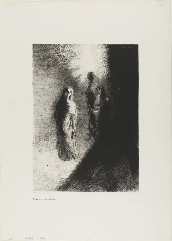 He Raises the Bronze Urn, plate 4 of 10