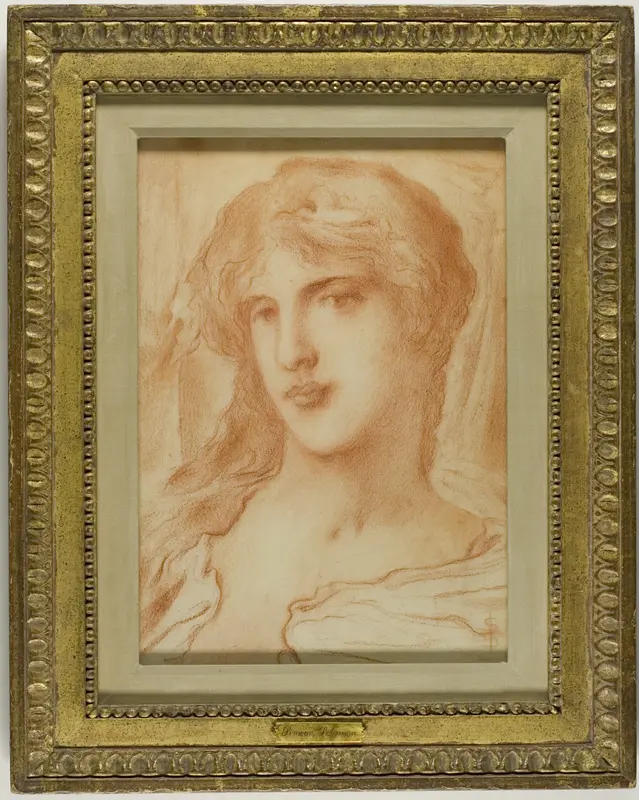 Head Wall Art by Simeon Solomon - High-Resolution Digital Print