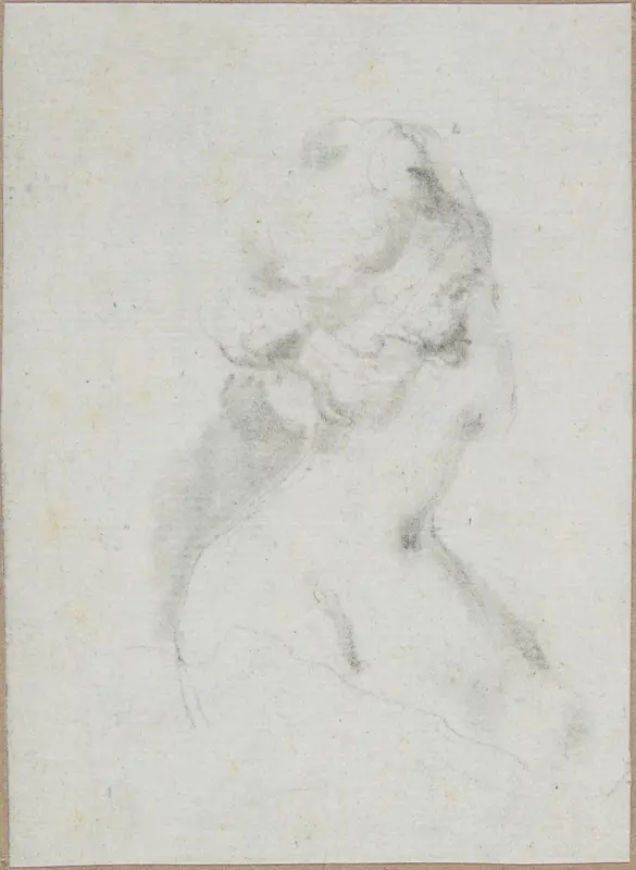 Head and shoulders of a Woman Wall Art by Baron Dominique Vivant Denon - High-Resolution Digital Print