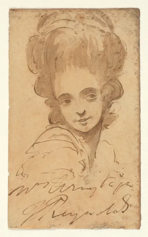 Head of a Lady Wall Art by Unknown - High-Resolution Digital Print