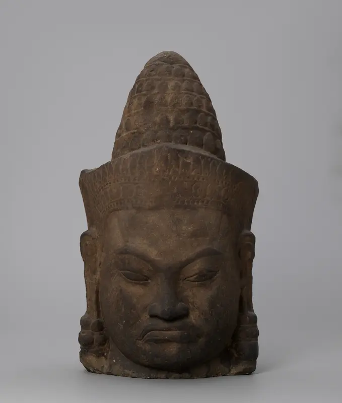 Head of a Male Deity (Deva)
