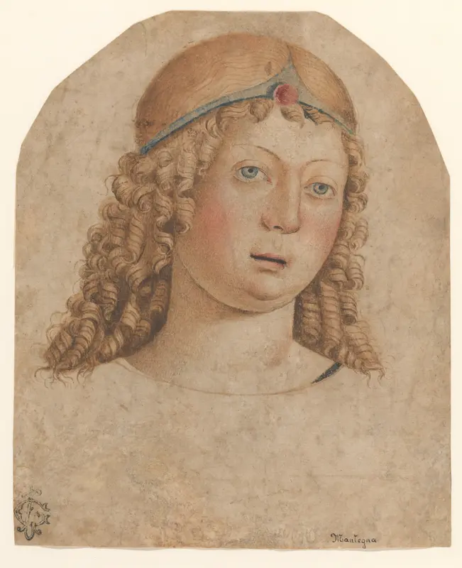 Head of a Youth with a Diadem Wall Art by Cristoforo Caselli - High-Resolution Digital Print