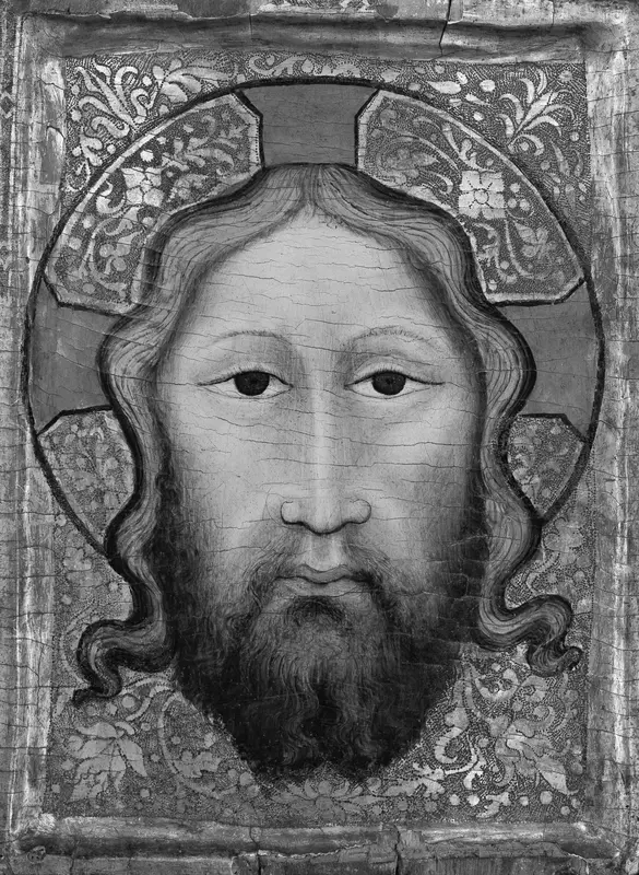 Head of Christ Wall Art by European Painter - High-Resolution Digital Print
