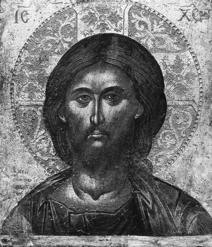 Head of Christ Wall Art by Emmanuel Tzanès - High-Resolution Digital Print
