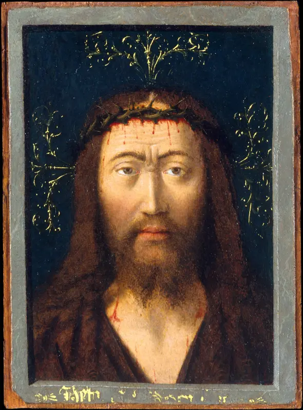 Head of Christ (Ecce Homo) Wall Art by Petrus Christus - High-Resolution Digital Print