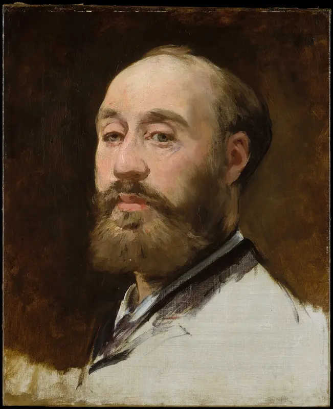 Head of Jean-Baptiste Faure (1830–1914) Wall Art by Edouard Manet - High-Resolution Digital Print