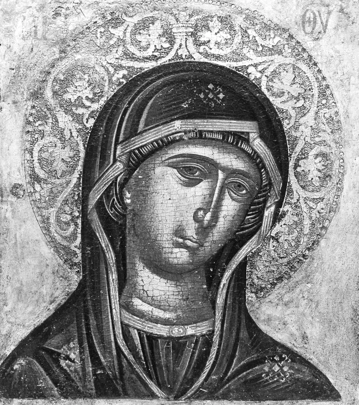 Head of the Virgin Wall Art by Emmanuel Tzanès - High-Resolution Digital Print