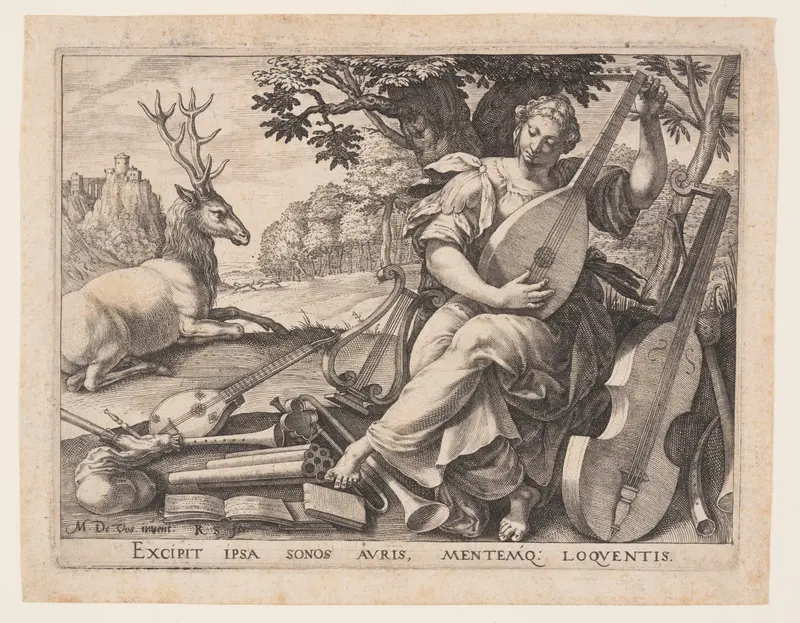 Hearing, from The Five Senses