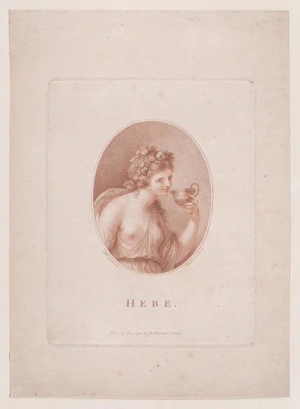 Hebe Wall Art by Francesco Bartolozzi - High-Resolution Digital Print