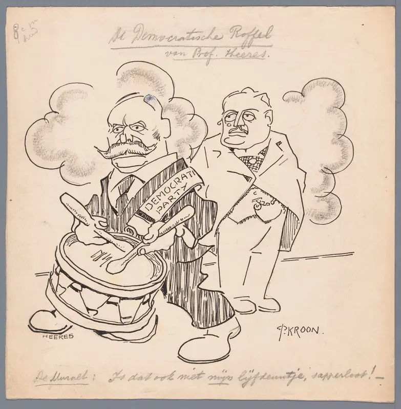 Heeres richt de Democratische Partij op, 1921 Wall Art by Unknown - High-Resolution Digital Print