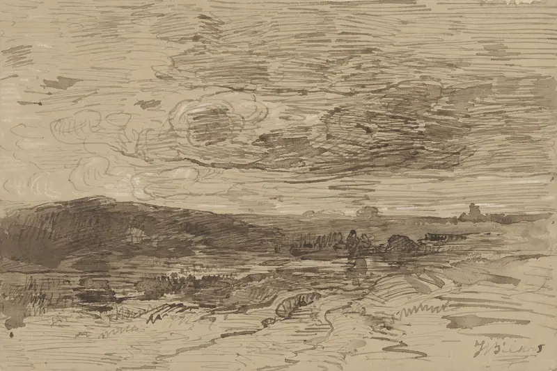 Heide in Drente Wall Art by Johannes Warnardus Bilders - High-Resolution Digital Print