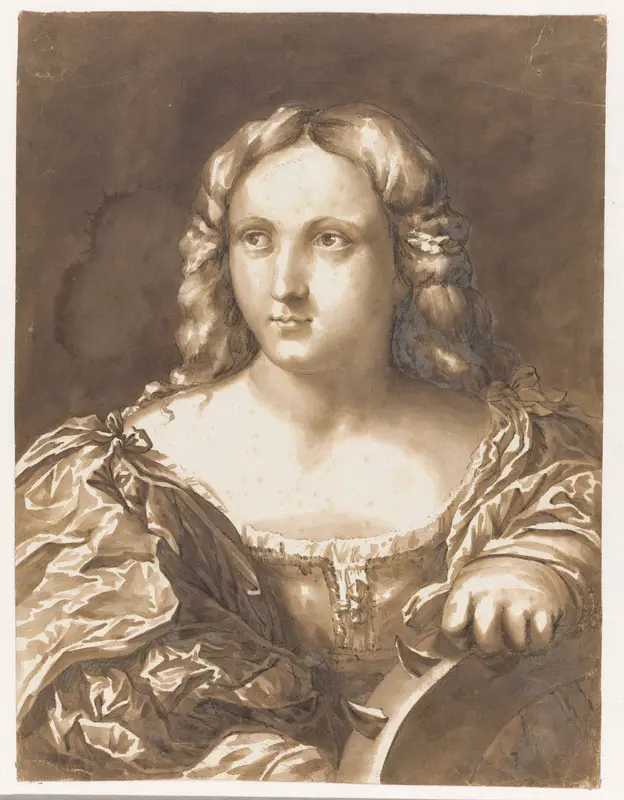 Heilige Catharina Wall Art by Jan de Bisschop - High-Resolution Digital Print